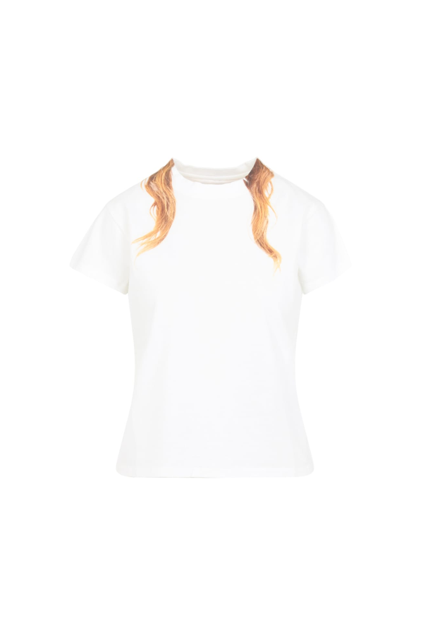 MM6 Maison Margiela Cotton T-Shirt - Off White