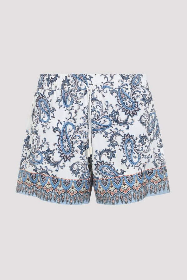 Etro Roma Swim Shorts - Pale Blue