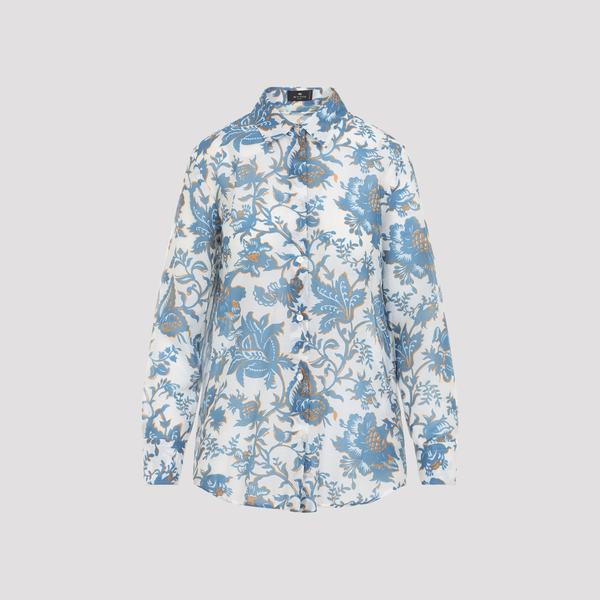 Etro Regular Shirt - Multi White