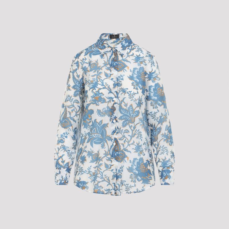 Etro Regular Shirt - Multi White