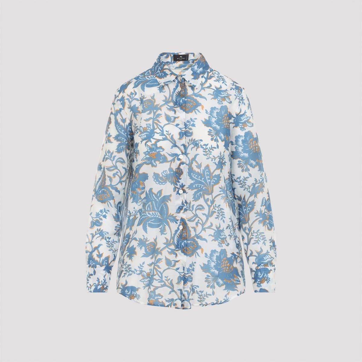 Etro Regular Shirt - Multi White - Image 3 of 5