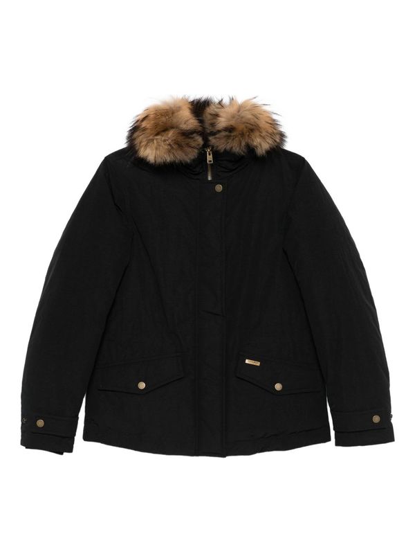 Woolrich Short Down Jacket - Black