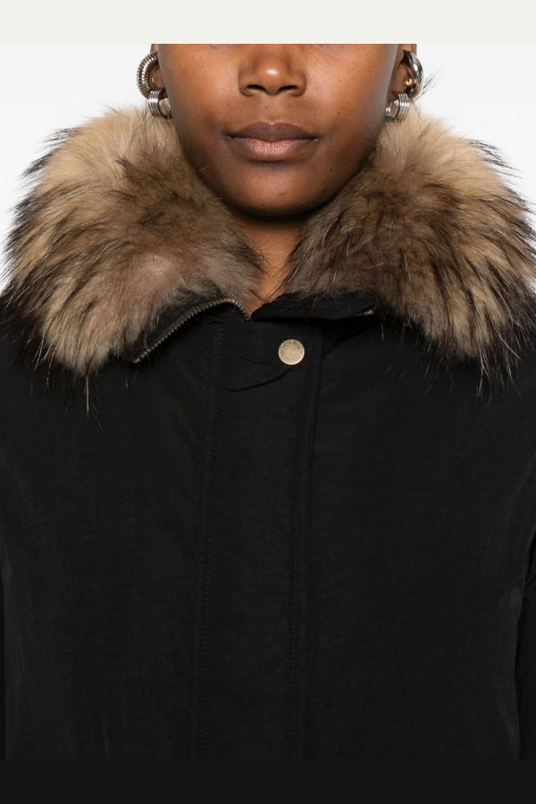 Woolrich Short Down Jacket - Black