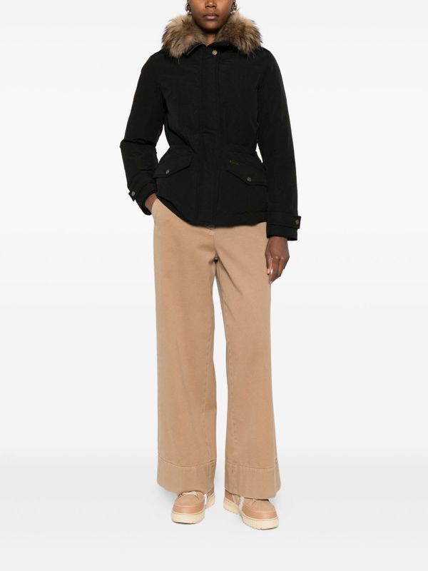 Woolrich Short Down Jacket - Black