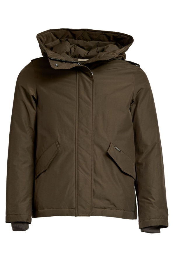 Woolrich Hooded Blouson Jacket - Green