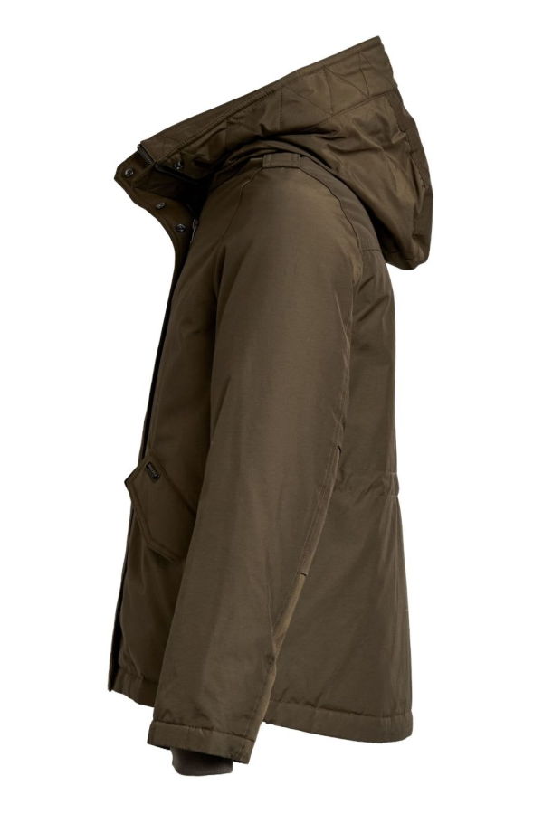 Woolrich Hooded Blouson Jacket - Green