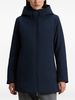 Woolrich Midi Parka Coat - Blue - Thumbnail 2