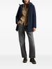Woolrich Midi Parka Coat - Blue - Thumbnail 4