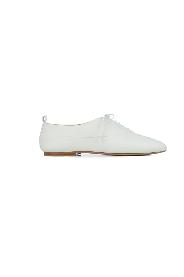 Celine Scarpe Stringate Laced Shoes - White