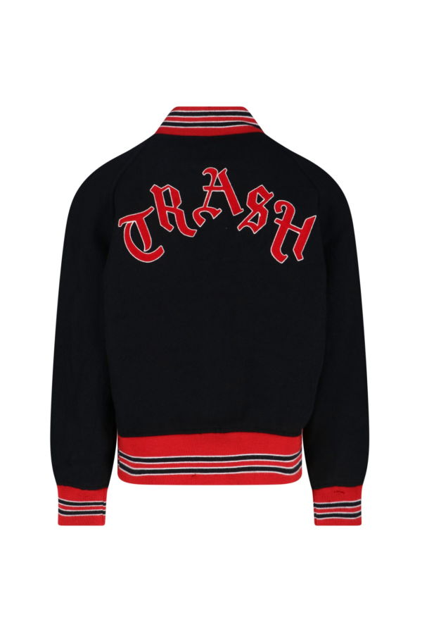 Needles Logo Bomber Jacket - Black