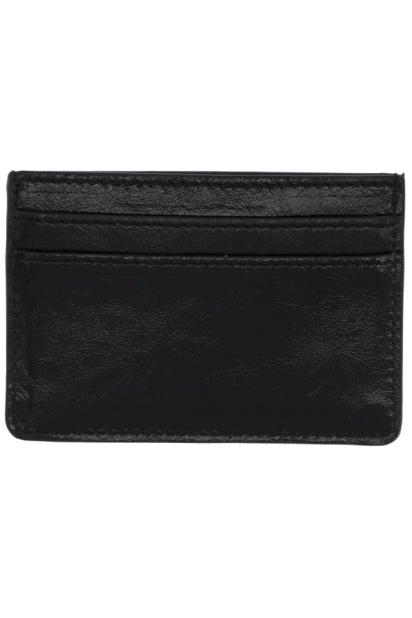 MARINE SERRE Card Holder With Logo - Black