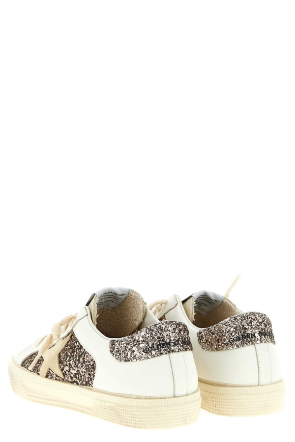 KIDS Golden Goose May Sneakers - Beige
