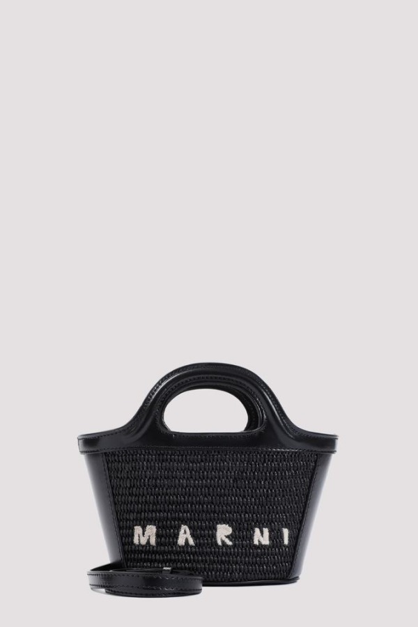 Marni Tropicalia Micro Bag Shoulder Bag - Black