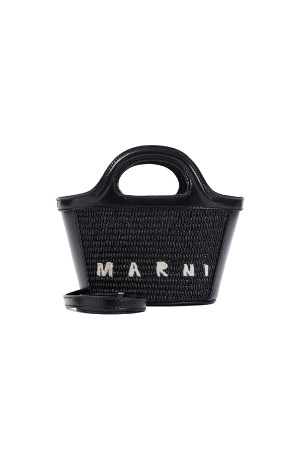 Marni Tropicalia Micro Bag Shoulder Bag - Black