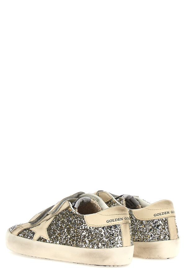 KIDS Golden Goose Old School Sneakers - Silver