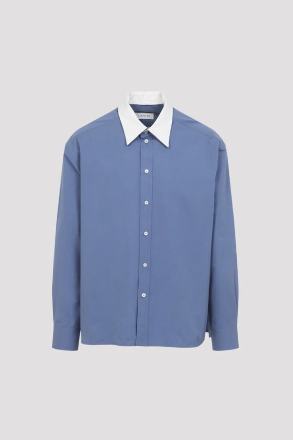 Lanvin Loose Fit Shirt - Jeanne Blue