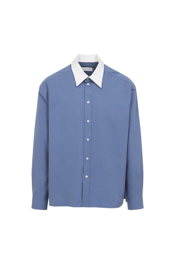 Lanvin Loose Fit Shirt - Jeanne Blue