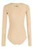 MM6 Maison Margiela Body Bodysuit - Beige - Thumbnail 2