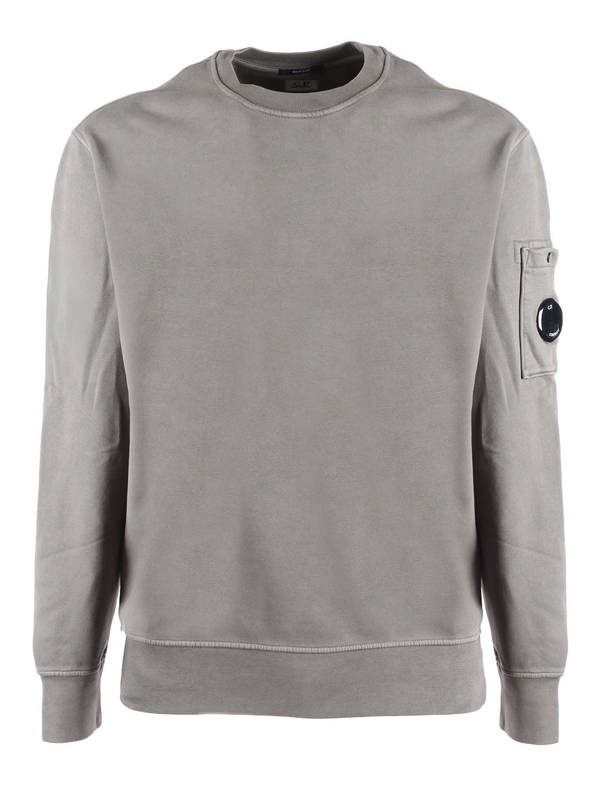 C.P. Company Sweatshirts - Crew Neck Sweatshirt - Gray