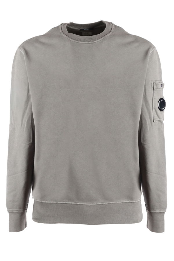 C.P. Company Sweatshirts - Crew Neck Sweatshirt - Gray