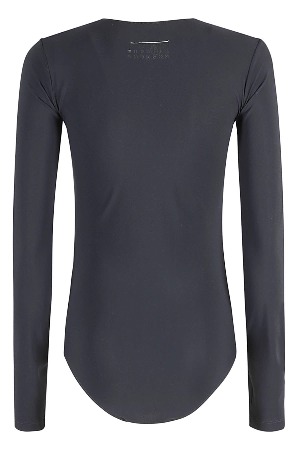 MM6 Maison Margiela Body Bodysuit - Nero - Image 2 of 2