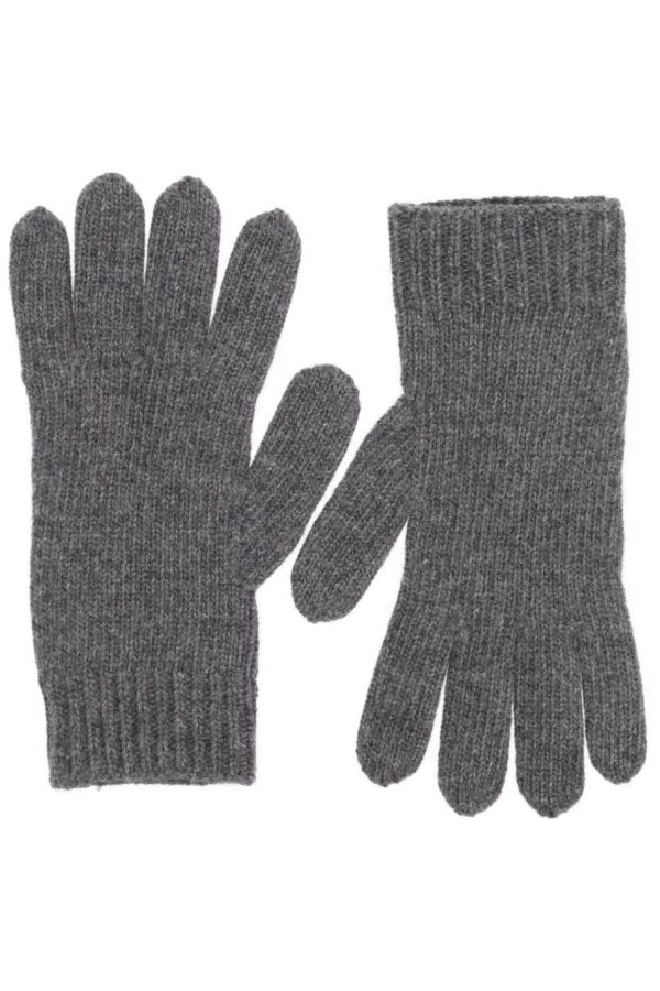Vivienne Westwood Gloves With Orb Embroidery - Gray