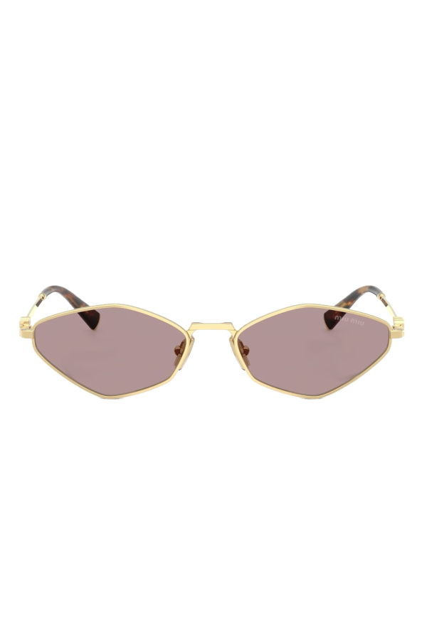 MIU MIU 0MU 56ZS Miu Regard 5AK20I Sunglasses - Gold