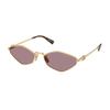 MIU MIU 0MU 56ZS Miu Regard 5AK20I Sunglasses - Gold - Thumbnail 2