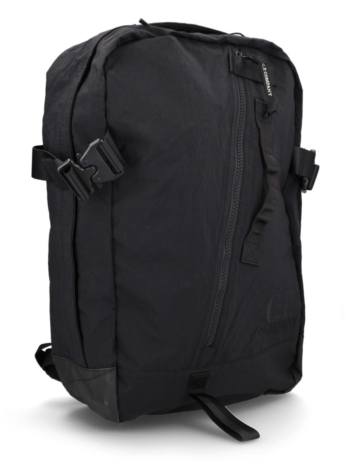 C.P. Company Plain Paper Touch Backpack - Black - Image 3 of 3