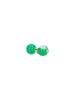Sunnei Clessidra Earrings - Green - Thumbnail 1
