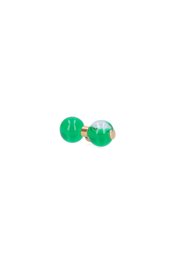 Sunnei Clessidra Earrings - Green