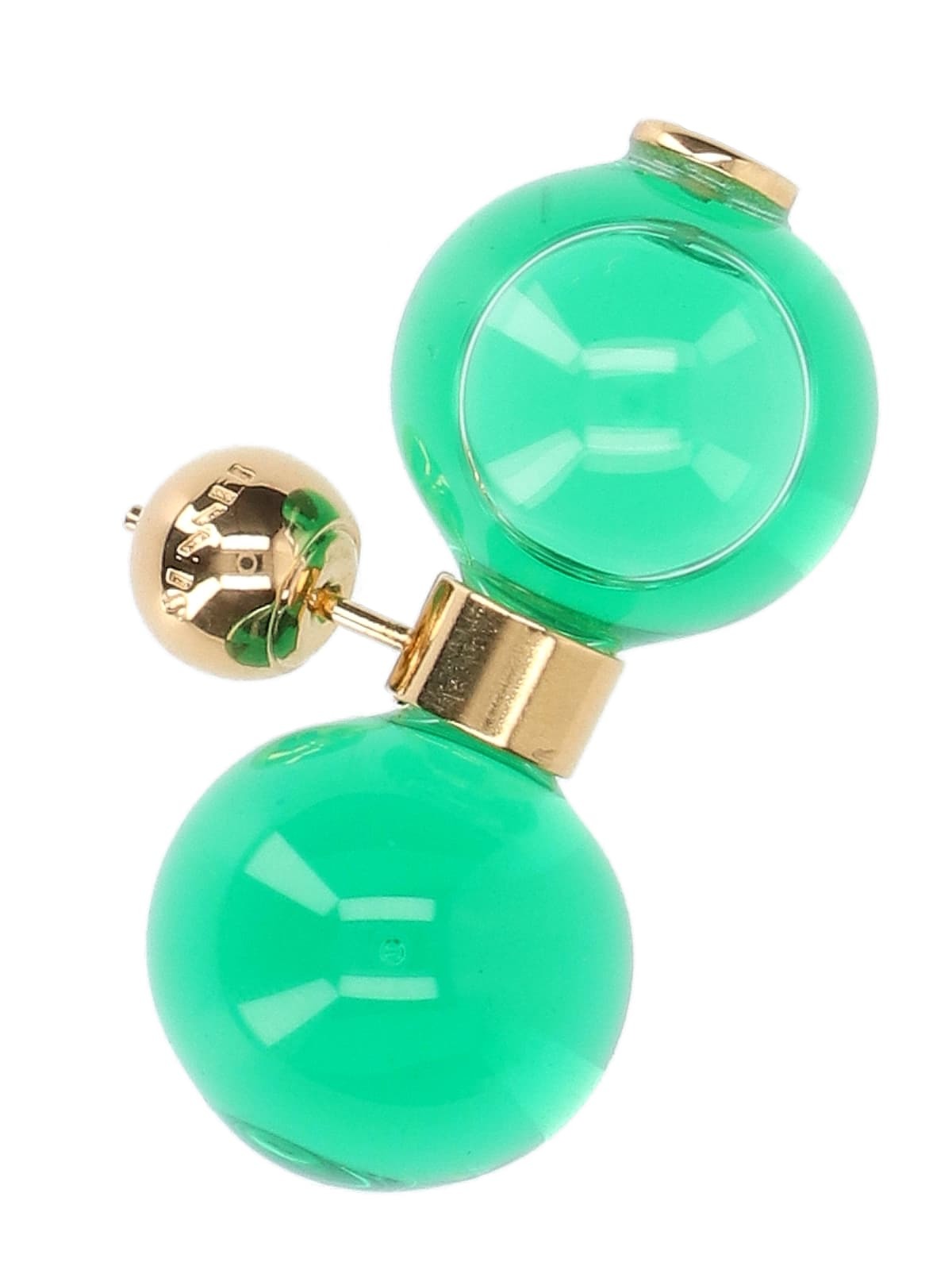 Sunnei Clessidra Earrings - Green - Image 3 of 3