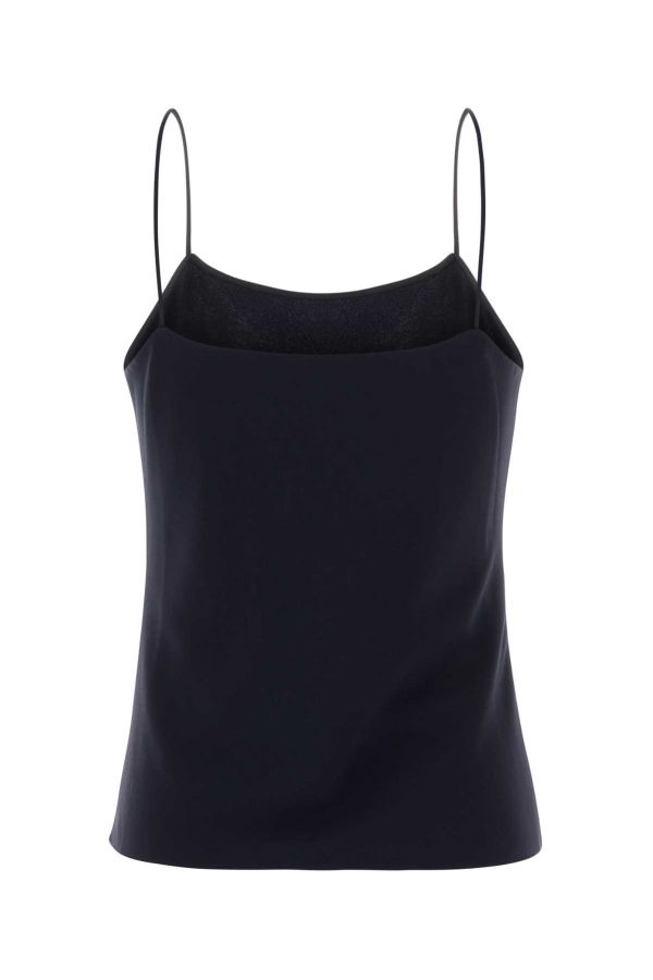 The Row Biggins Top - Navy
