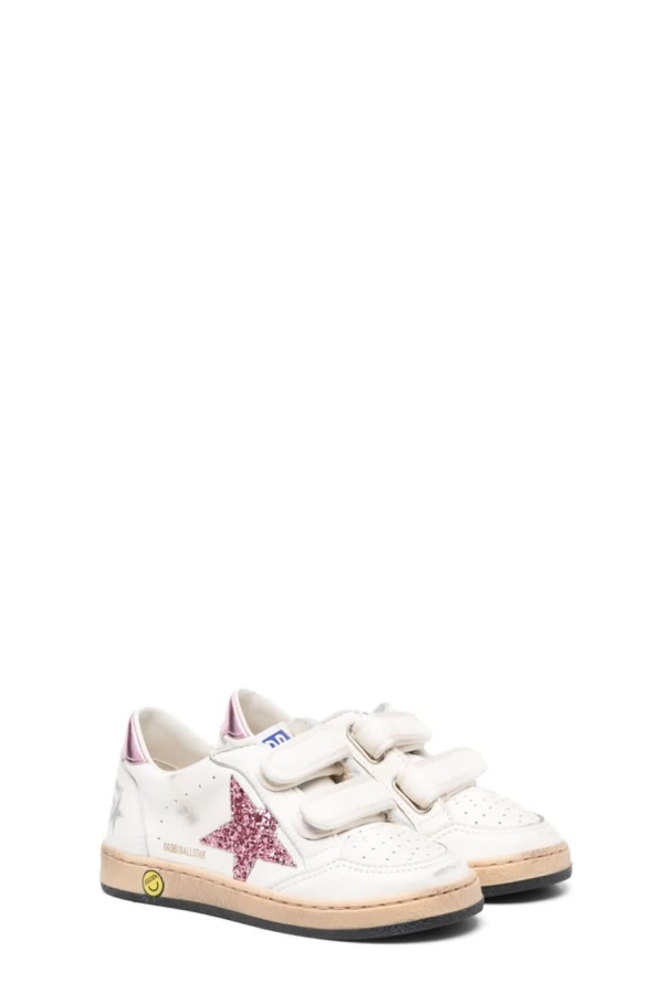 KIDS Golden Goose Ballstar Strap Sneakers - Multicolour