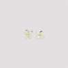 Marni Flower Earrings - Light Yellow - Thumbnail 1