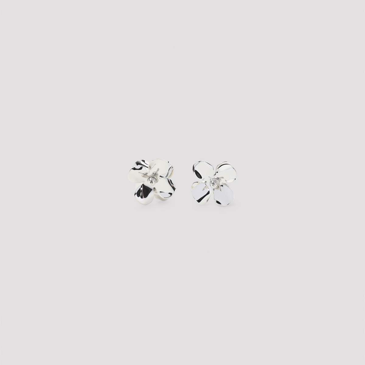 Marni Flower Earrings - Light Yellow - Image 4 of 5