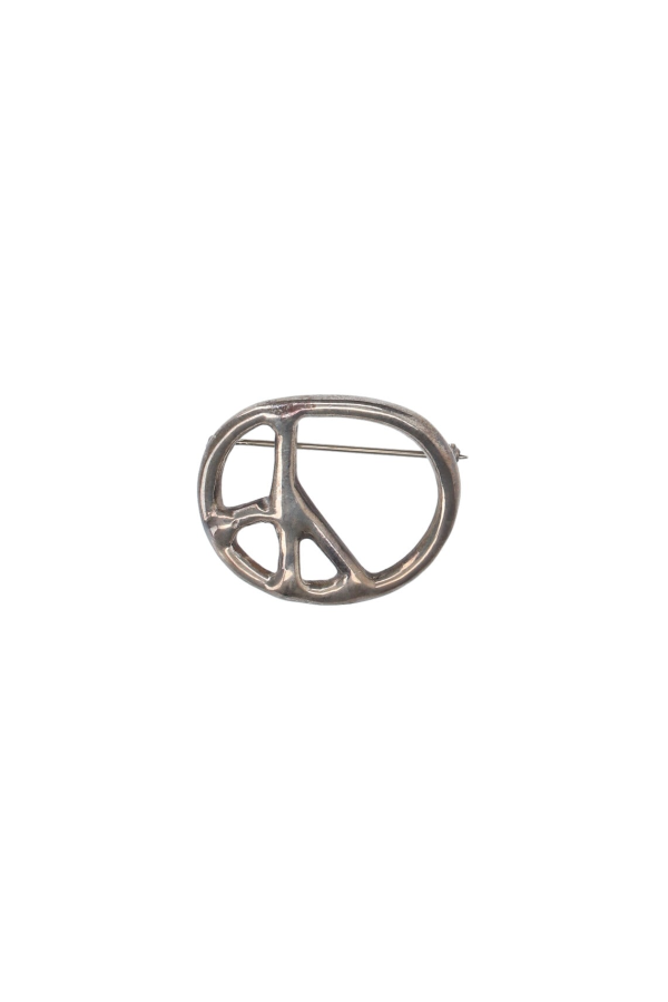Needles Peace Brooch - Silver