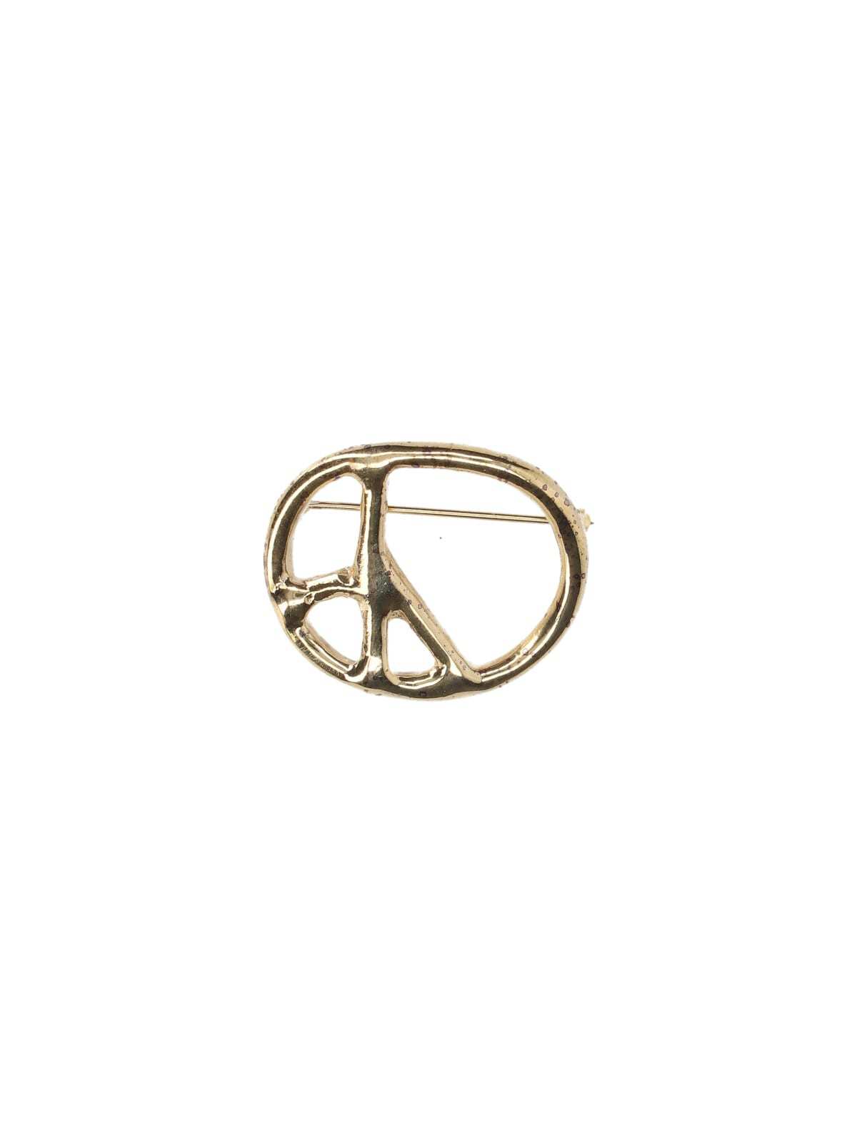 Needles Peace Brooch - Gold - Image 1 of 3