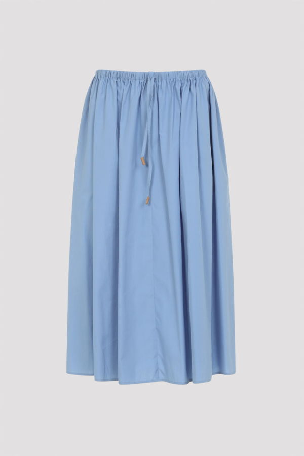 Marni Drawstring Midi Skirt - Sky