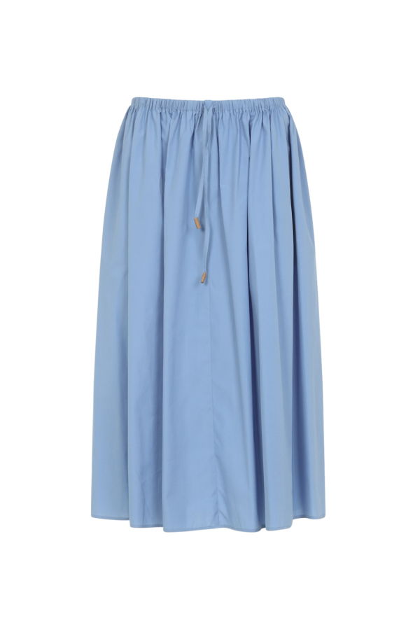 Marni Drawstring Midi Skirt - Sky