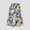 Marni Flared Midi Skirt - Sky - Thumbnail 4