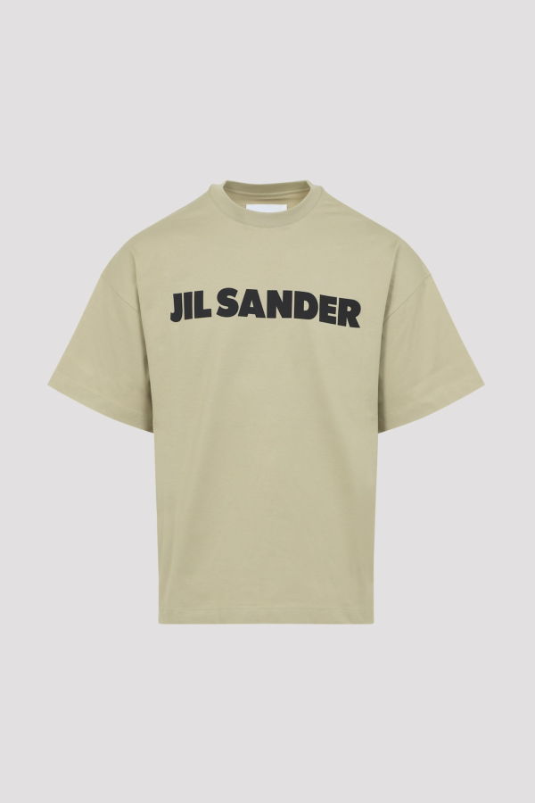Jil Sander Logo T-Shirt - Beige