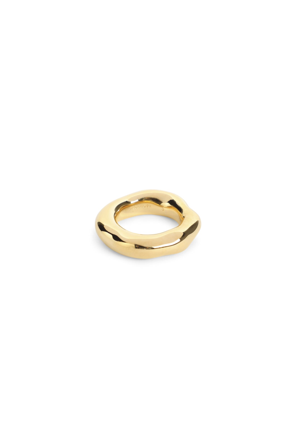 Jil Sander Brass Ring - Gold