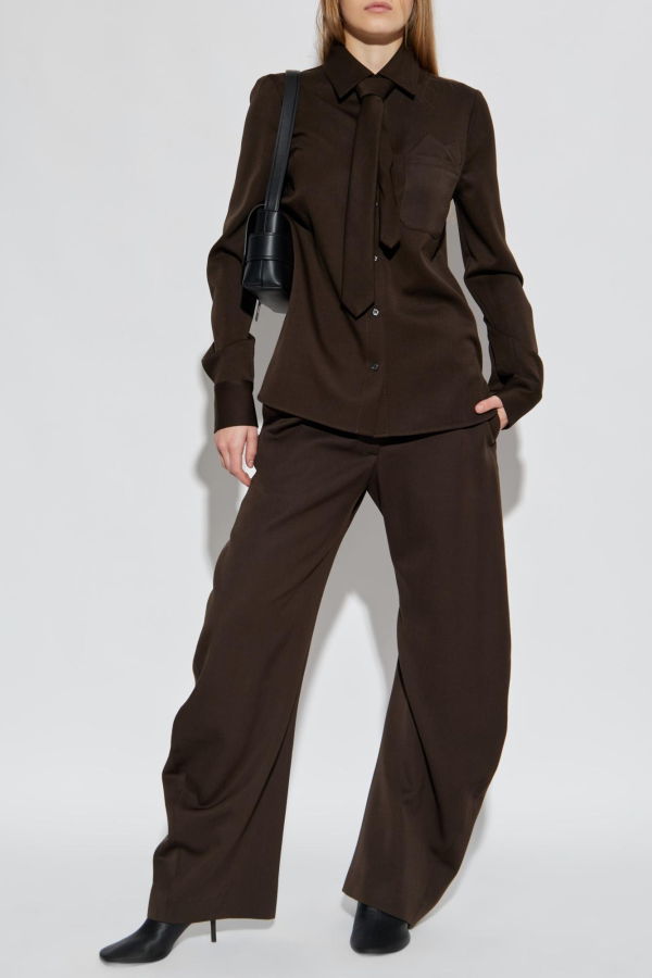 Acne Studios Wool Shirt - Brown