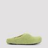 Marni Fussbett Sabot Mules - Lime - Thumbnail 1