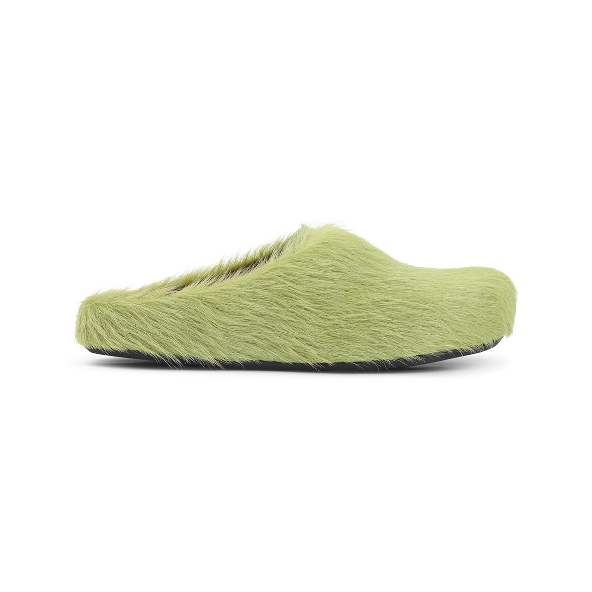 Marni Fussbett Sabot Mules - Lime - Image 2 of 5