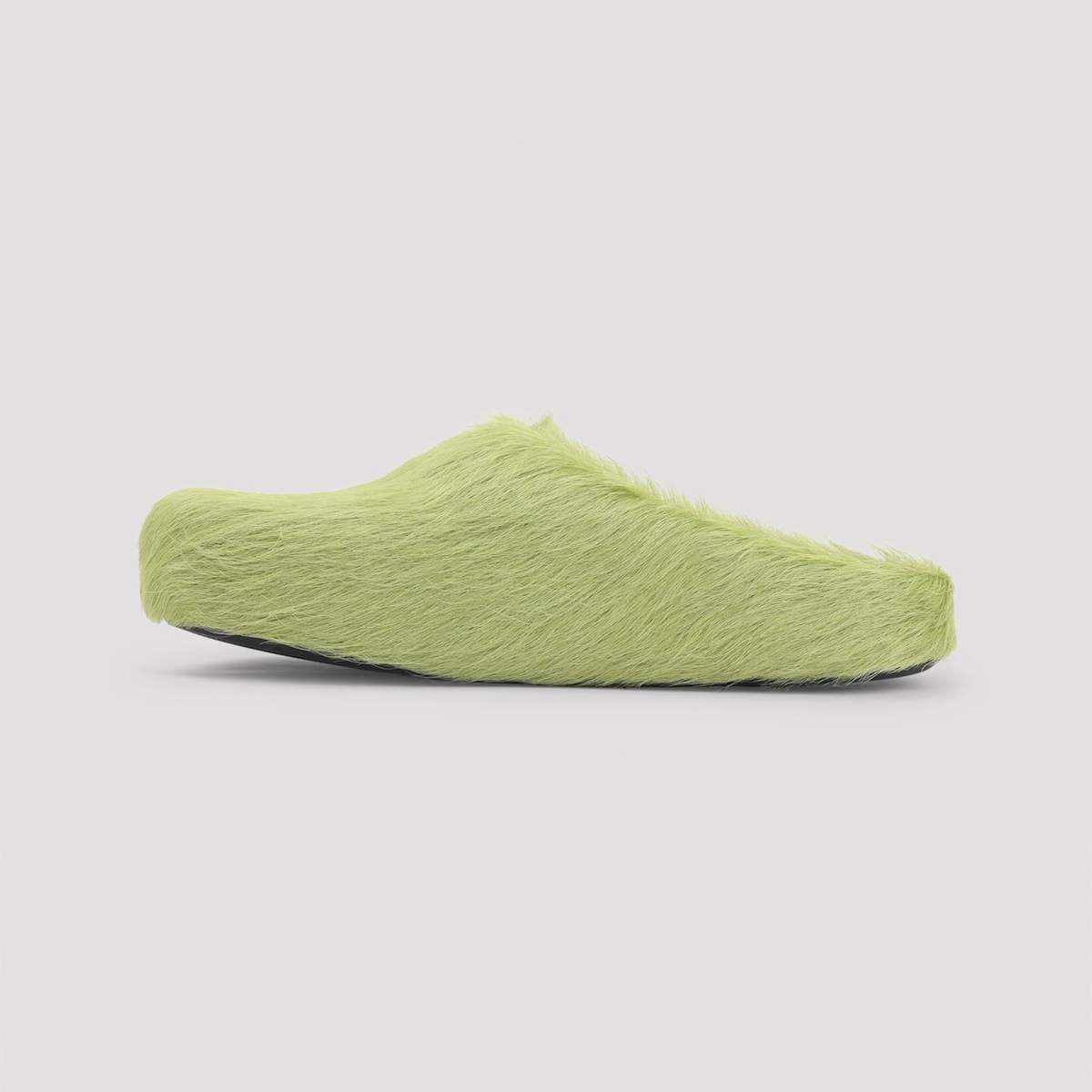 Marni Fussbett Sabot Mules - Lime - Image 4 of 5