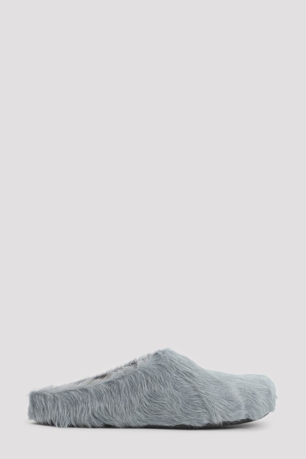 Marni Fussbett Sabot Mules - Aquamarine