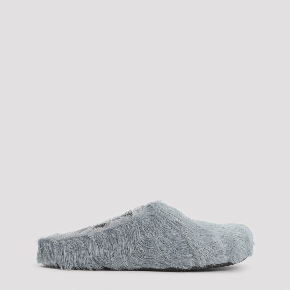 Marni Fussbett Sabot Mules - Aquamarine - Image 1 of 5