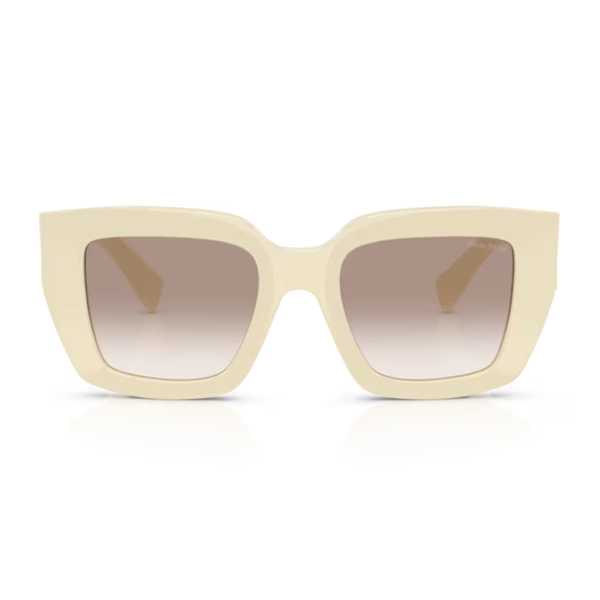 MIU MIU 0MU B05S Miu Glimpse 21D90L Sunglasses - Bianco Latte